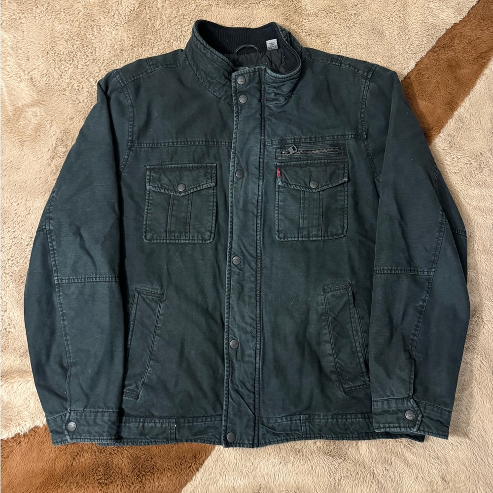 Levi's Black Military Field denim Jacket